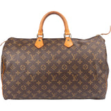 Louis Vuitton Canvas Monogram Speedy 40 Handbag