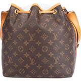 Louis Vuitton Canvas Monogram Sac Noe Petit Shoulder Bag