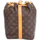 Louis Vuitton Canvas Monogram Sac Noe Petit Shoulder Bag