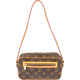 Louis Vuitton Canvas Monogram Pochette Cite Shoulder Bag