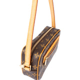 Louis Vuitton Canvas Monogram Pochette Cite Shoulder Bag