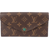 Louis Vuitton Canvas Monogram Josephine Wallet