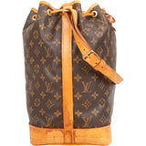 Louis Vuitton Canvas Monogram Sac Noe Grande Shoulder Bag