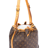 Louis Vuitton Canvas Monogram Sac Noe Petit Shoulder Bag