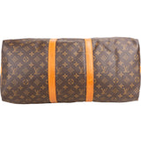 Louis Vuitton Canvas Monogram Keepall 50 Bandouliere