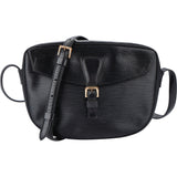 Louis Vuitton Noir Epi Leather Jeune Fille MM Crossbody Bag