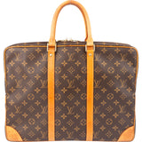 Louis Vuitton Canvas Monogram Porte Documents Business Handbag