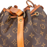 Louis Vuitton Canvas Monogram Sac Noe Petit Shoulder Bag