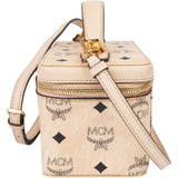 MCM Visetos Monogram Vanity Case Handbag