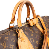 Louis Vuitton Canvas Monogram Keepall 55 Bandouliere