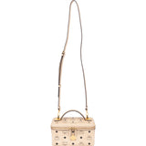 MCM Visetos Monogram Vanity Case Handbag