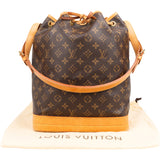 Louis Vuitton Canvas Monogram Sac Noe Grande Shoulder Bag