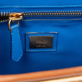 Fendi Brown Leather Peekaboo Handbag