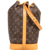 Louis Vuitton Canvas Monogram Sac Noe Grande Shoulder Bag