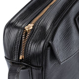 Louis Vuitton Noir Epi Leather Jeune Fille MM Crossbody Bag