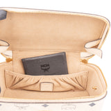 MCM Visetos Monogram Vanity Case Handbag