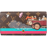 Louis Vuitton Limited Canvas Monogram Tim & Struppi Sarah Wallet