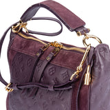 Louis Vuitton Purple Suede Audacieuse PM Handbag