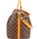Louis Vuitton Canvas Monogram Keepall 55 Bandouliere