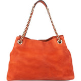 Gucci Orange Leather Soho Shoulder Bag