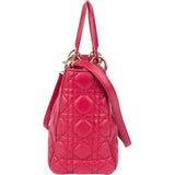 Christian Dior Quilted Leather Lady Dior Handbag