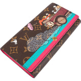 Louis Vuitton Limited Canvas Monogram Tim & Struppi Sarah Wallet