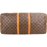 Louis Vuitton Canvas Monogram Keepall 55 Bandouliere