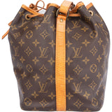 Louis Vuitton Canvas Monogram Sac Noe Petit Shoulder Bag