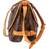 Louis Vuitton Canvas Monogram Saumur 30 Crossbody Bag