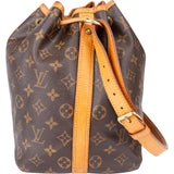 Louis Vuitton Canvas Monogram Sac Noe Petit Shoulder Bag