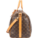 Louis Vuitton Canvas Monogram Keepall 50 Bandouliere