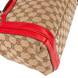 Gucci GG Monogram Bamboo Handbag