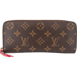 Louis Vuitton Canvas Monogram Clemence Wallet