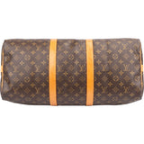 Louis Vuitton Canvas Monogram Keepall 50 Bandouliere