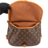 Louis Vuitton Canvas Monogram Saumur 30 Crossbody Bag
