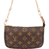 Louis Vuitton Canvas Monogram Mini Pochette Accessoire Handbag