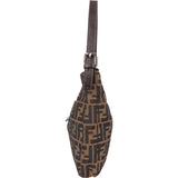 Fendi FF Monogram Baguette Buckle Shoulder Bag