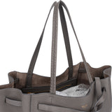 Céline Grey Leather Phantom Handbag