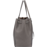 Céline Grey Leather Phantom Handbag