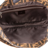 Fendi FF Monogram Baguette Buckle Shoulder Bag