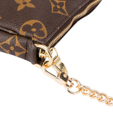 Louis Vuitton Canvas Monogram Mini Pochette Accessoire Handbag