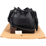 Louis Vuitton Noir Epi Leather NM Sac Noe Petit Shoulder Bag