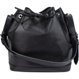 Louis Vuitton Noir Epi Leather NM Sac Noe Petit Shoulder Bag