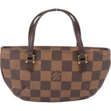 Louis Vuitton Damier Ebene Monogram Micro Manosque Handbag