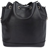 Louis Vuitton Noir Epi Leather NM Sac Noe Petit Shoulder Bag