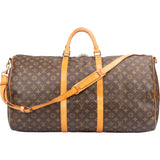 Louis Vuitton Canvas Monogram Keepall 60 Bandouliere