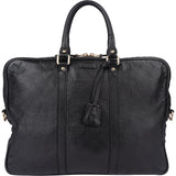Gucci GG Leather Monogram Business Handbag