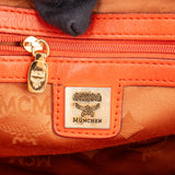 MCM Visetos Monogram Shopper Shoulder Bag