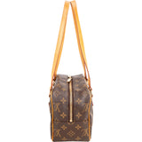 Louis Vuitton Canvas Monogram Cite MM Shoulder Bag