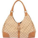 Gucci GG Monogram Jackie Handbag - vintageandkickz